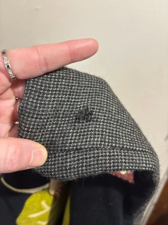 Black Floral Tote with Pink & Green Accents Sequins Rhinestones - Picture 8 of 9